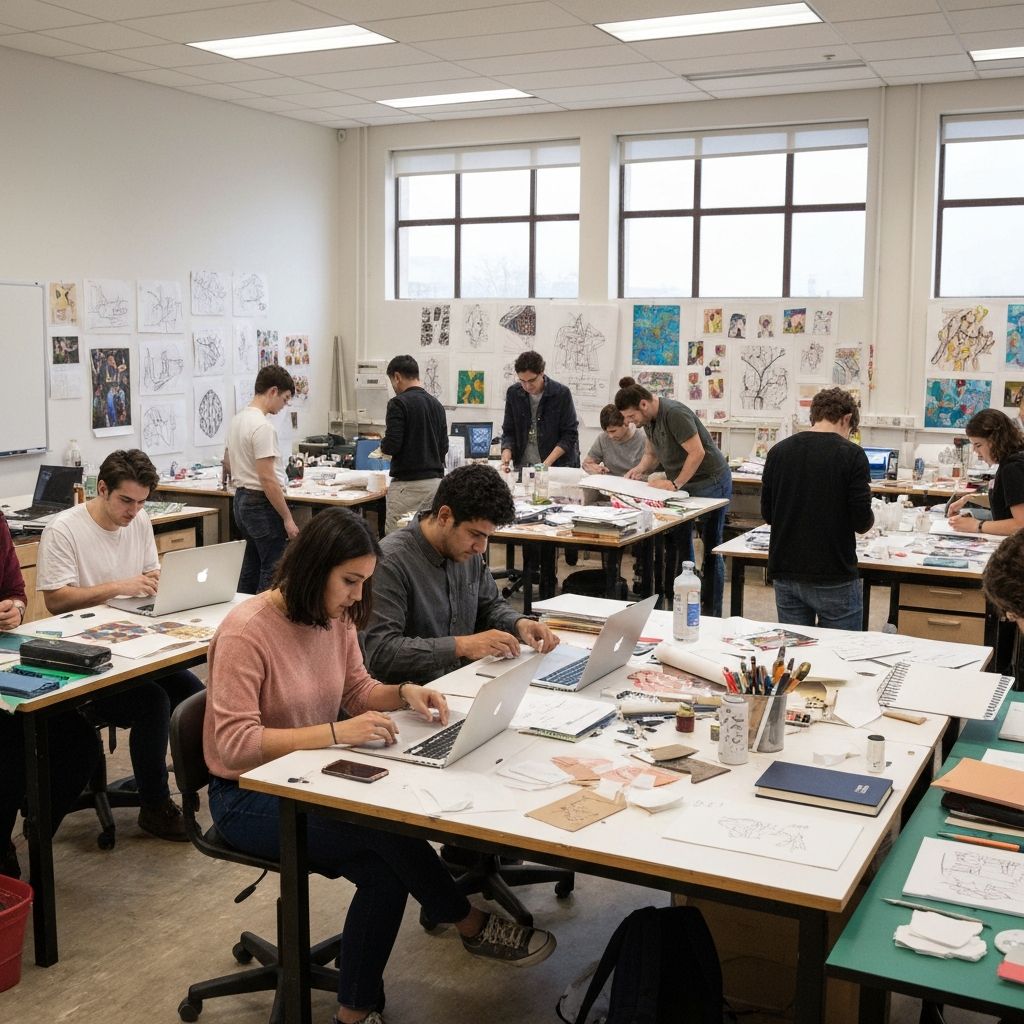 アート・デザイン学部の学生